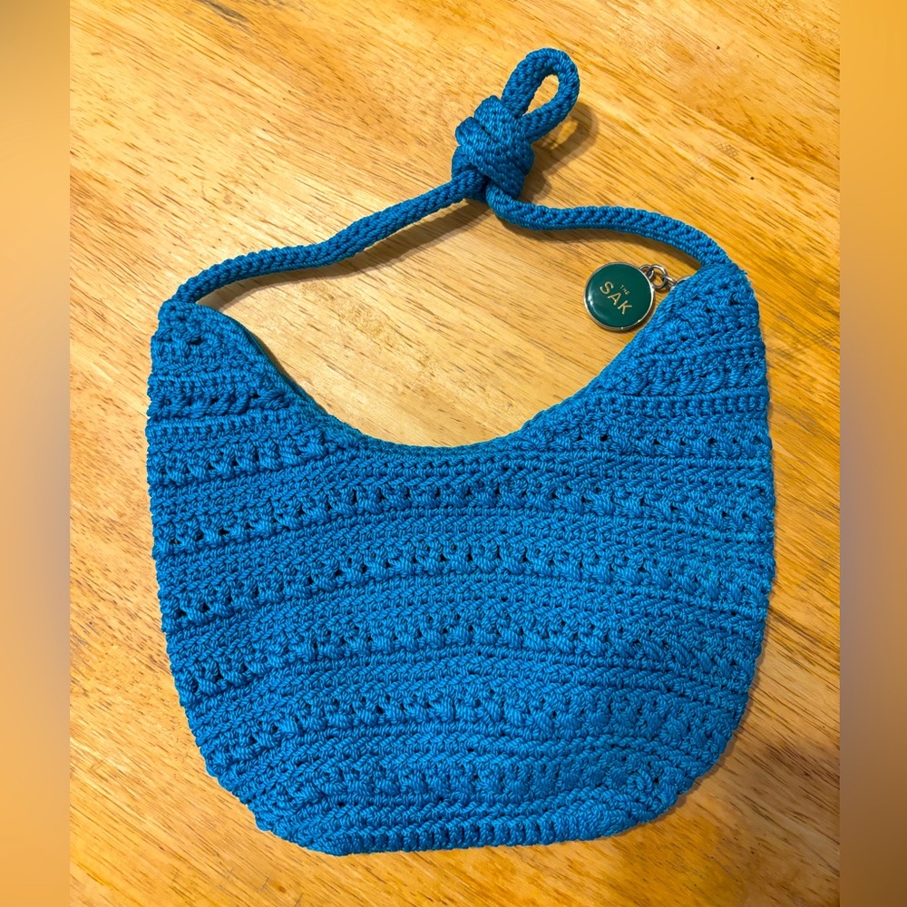 The Sak Retro Crochet Mini Shoulder Bag